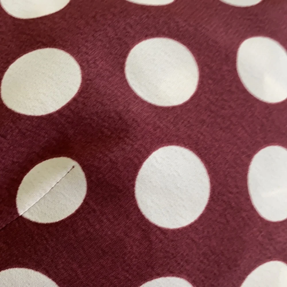 White polkadot romper with open tie back - Picture 15 of 16